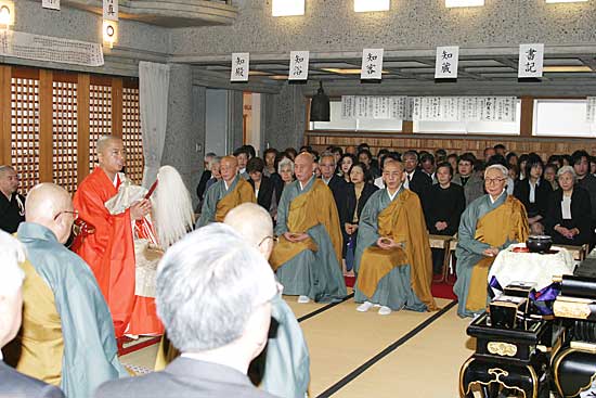 大施餓鬼会法要